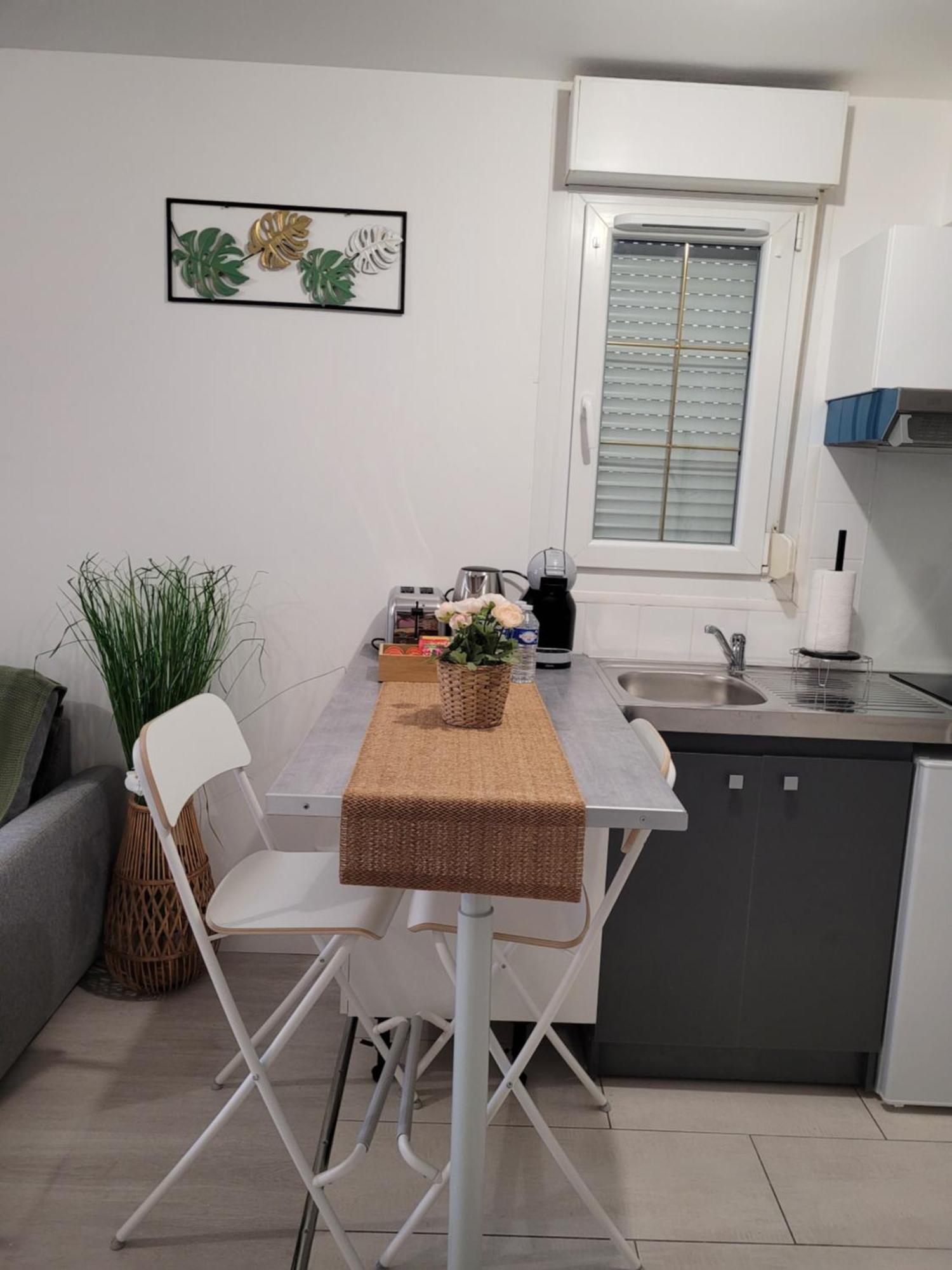 Cocooning House 204 Suite Green- Superb Studio Aeroport Paris Roissy Cdg, Parc Asterix, Chateau De Chantilly, Stade De France Survilliers Esterno foto